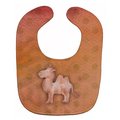 Carolines Treasures Polkadot Camel Watercolor Baby Bib BB7393BIB